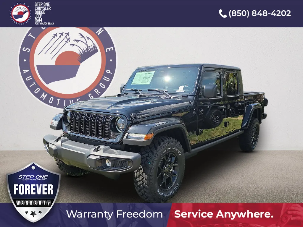 Black 2026 Jeep Gladiator Willys for sale in Fort Walton Beach, FL