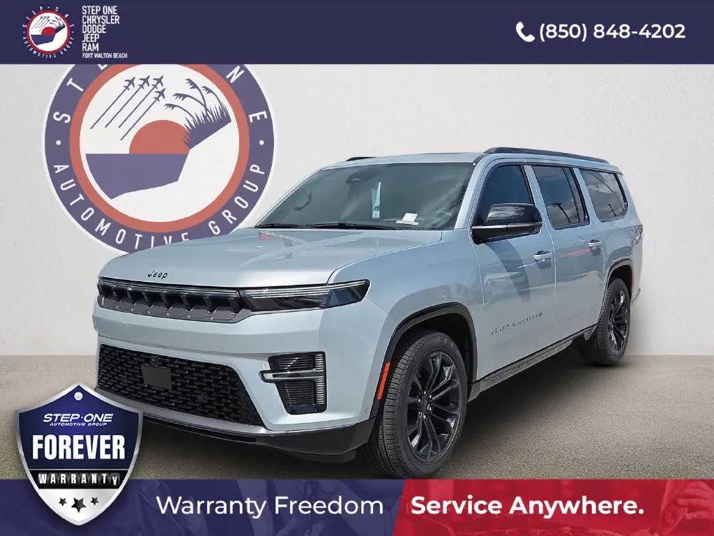 Silver 2026 Jeep Grand Wagoneer L Summit Reserve for sale in Fort Walton Beach, FL