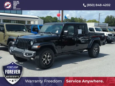 Photos of 2022 Jeep Gladiator Sport for sale in Fort Walton Beach, FL at Step One CDJR Fiat Fort Walton Beach