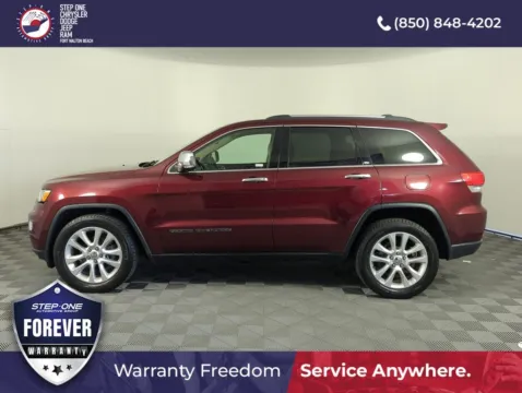 Another view of 2017 Jeep Grand Cherokee Limited for sale in Fort Walton Beach, FL at Step One CDJR Fiat Fort Walton Beach