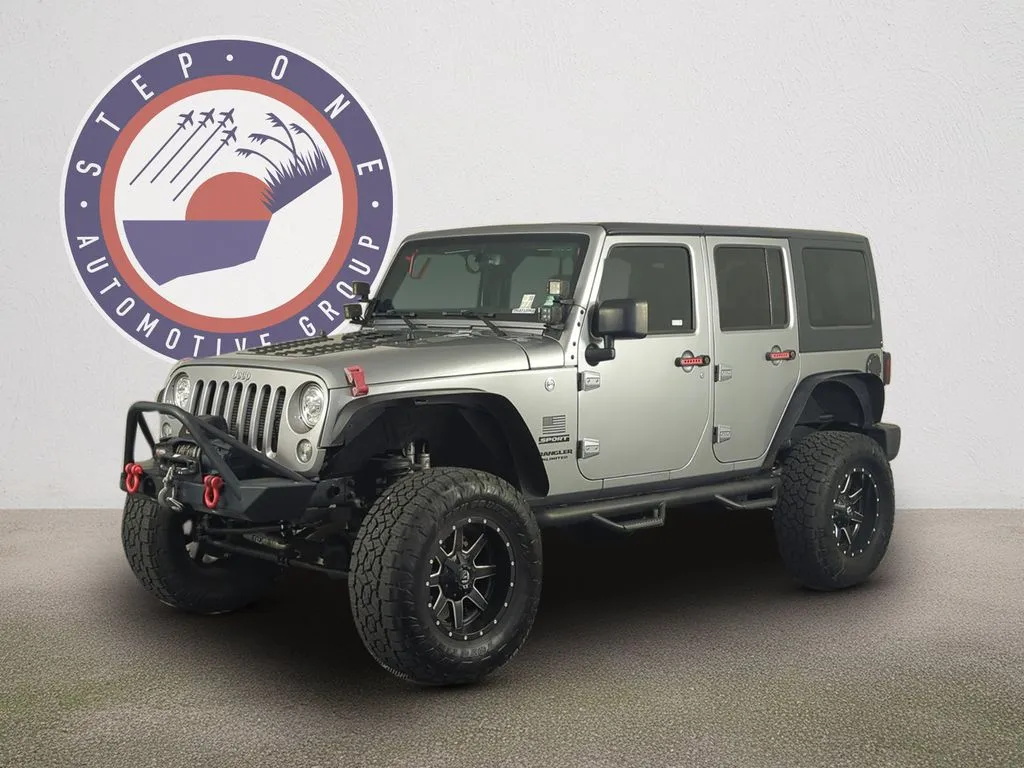 Silver 2017 Jeep Wrangler Unlimited Sport for sale in Fort Walton Beach, FL