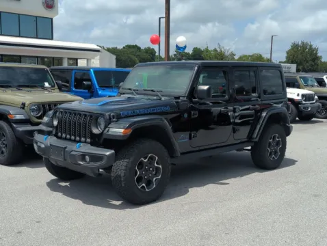 Black 2023 Jeep Wrangler Rubicon 4xe for sale in Fort Walton Beach, FL