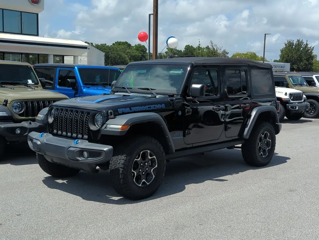 Black 2023 Jeep Wrangler Rubicon 4xe for sale in Fort Walton Beach, FL