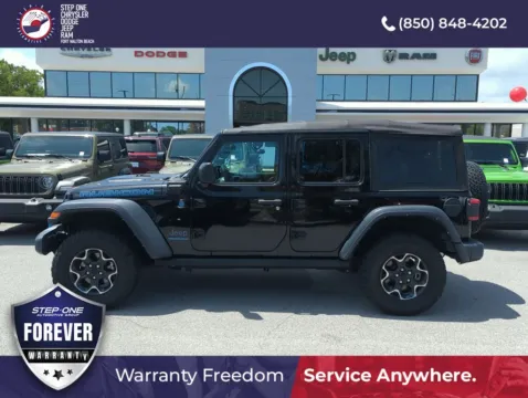 Another view of 2023 Jeep Wrangler Rubicon 4xe for sale in Fort Walton Beach, FL at Step One CDJR Fiat Fort Walton Beach