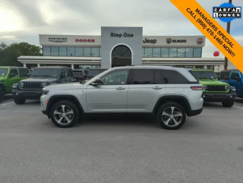 Another view of 2023 Jeep Grand Cherokee 4xe for sale in Fort Walton Beach, FL at Step One CDJR Fiat Fort Walton Beach