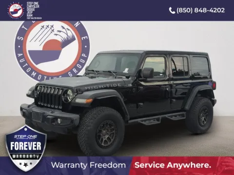 Photos of 2022 Jeep Wrangler Unlimited High Tide for sale in Fort Walton Beach, FL at Step One CDJR Fiat Fort Walton Beach
