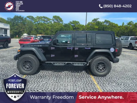 Another view of 2022 Jeep Wrangler Unlimited High Tide for sale in Fort Walton Beach, FL at Step One CDJR Fiat Fort Walton Beach