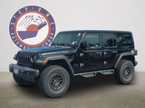 Black 2022 Jeep Wrangler Unlimited High Tide for sale in Fort Walton Beach, FL