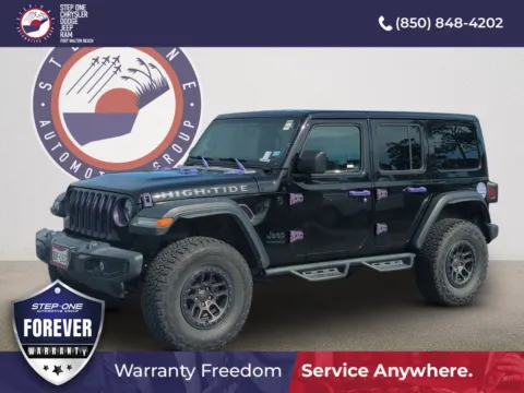 Photos of 2022 Jeep Wrangler Unlimited High Tide for sale in Fort Walton Beach, FL at Step One CDJR Fiat Fort Walton Beach