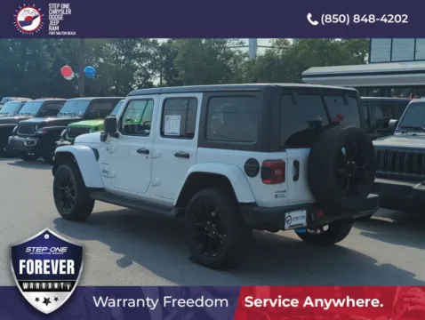 More photos of 2022 Jeep Wrangler Unlimited Sahara 4xe at Step One CDJR Fiat Fort Walton Beach, FL