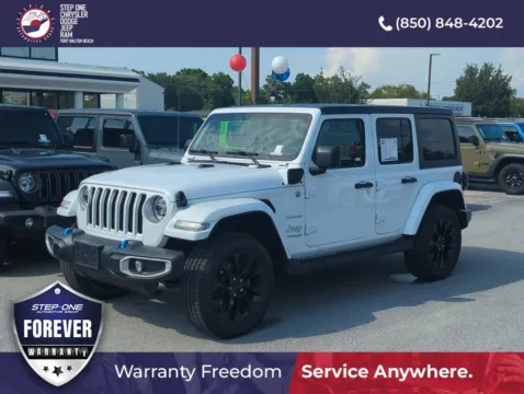 Photos of 2022 Jeep Wrangler Unlimited Sahara 4xe for sale in Fort Walton Beach, FL at Step One CDJR Fiat Fort Walton Beach