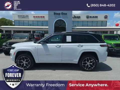 Another view of 2023 Jeep Grand Cherokee Summit Reserve 4xe for sale in Fort Walton Beach, FL at Step One CDJR Fiat Fort Walton Beach