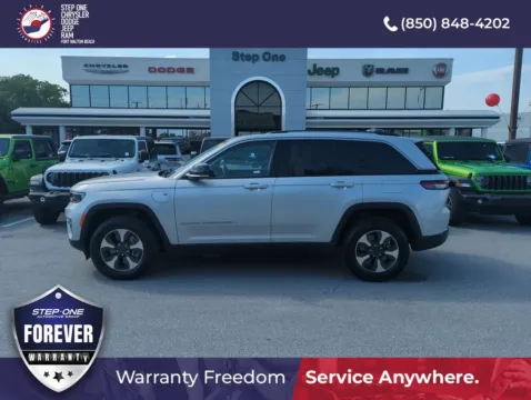 Another view of 2022 Jeep Grand Cherokee 4xe for sale in Fort Walton Beach, FL at Step One CDJR Fiat Fort Walton Beach