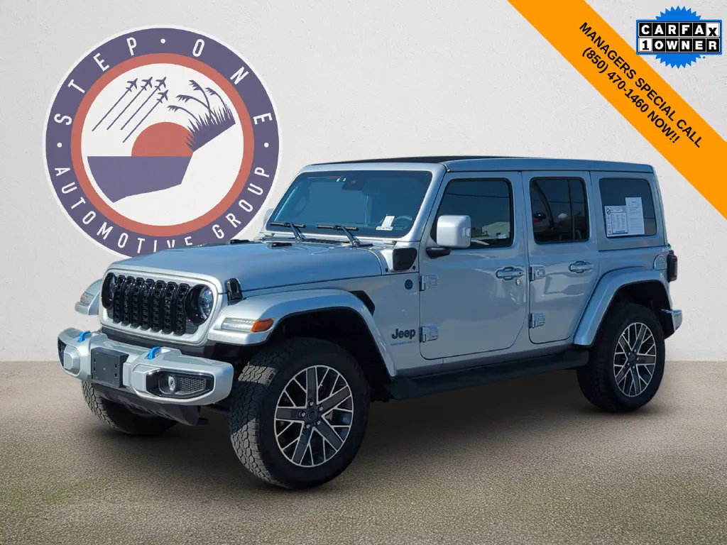 Silver 2024 Jeep Wrangler High Altitude 4xe for sale in Fort Walton Beach, FL