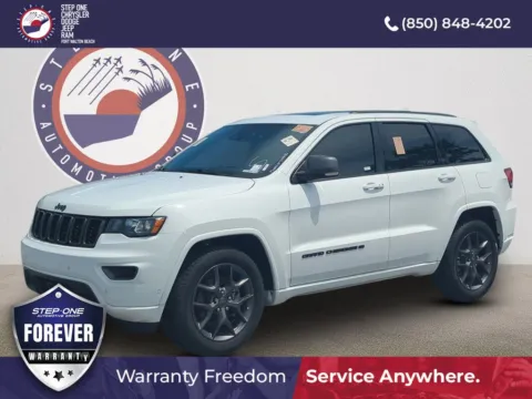 Photos of 2021 Jeep Grand Cherokee 80th Anniversary Edition for sale in Fort Walton Beach, FL at Step One CDJR Fiat Fort Walton Beach