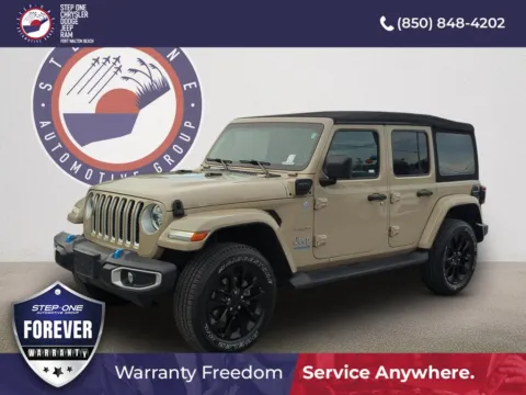 Photos of 2022 Jeep Wrangler Unlimited Sahara 4xe for sale in Fort Walton Beach, FL at Step One CDJR Fiat Fort Walton Beach
