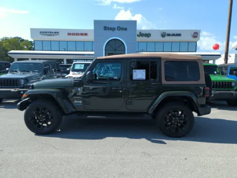 Another view of 2022 Jeep Wrangler Unlimited Sahara 4xe for sale in Fort Walton Beach, FL at Step One CDJR Fiat Fort Walton Beach