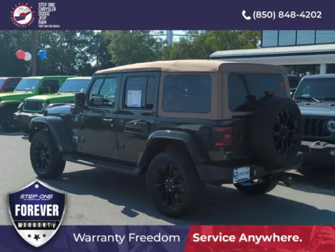 More photos of 2022 Jeep Wrangler Unlimited Sahara 4xe at Step One CDJR Fiat Fort Walton Beach, FL
