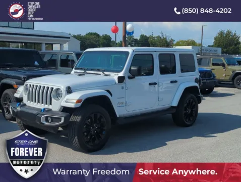 Photos of 2022 Jeep Wrangler Unlimited Sahara 4xe for sale in Fort Walton Beach, FL at Step One CDJR Fiat Fort Walton Beach