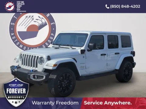 Photos of 2022 Jeep Wrangler Unlimited Sahara 4xe for sale in Fort Walton Beach, FL at Step One CDJR Fiat Fort Walton Beach