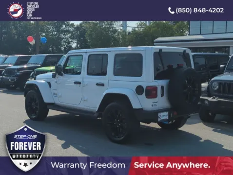 More photos of 2022 Jeep Wrangler Unlimited Sahara 4xe at Step One CDJR Fiat Fort Walton Beach, FL