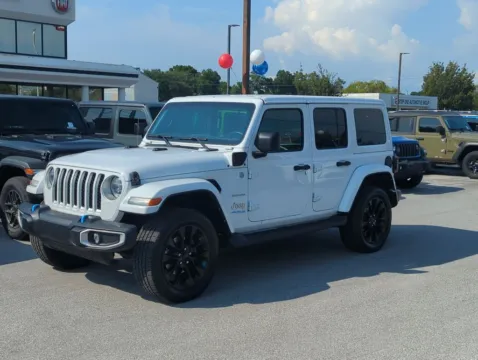 White 2022 Jeep Wrangler Unlimited Sahara 4xe for sale in Fort Walton Beach, FL