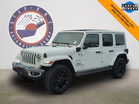 White 2022 Jeep Wrangler Unlimited Sahara 4xe for sale in Fort Walton Beach, FL