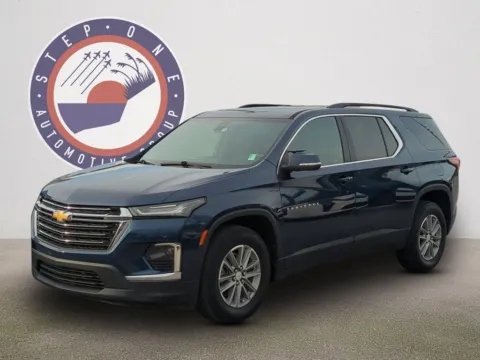 Blue 2022 Chevrolet Traverse LT for sale in Fort Walton Beach, FL