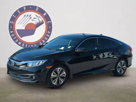 Black 2018 Honda Civic EX-T for sale in Fort Walton Beach, FL