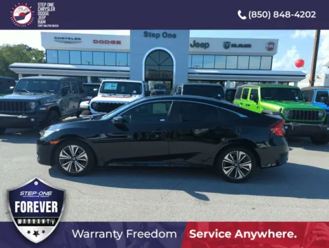 Another view of 2018 Honda Civic EX-T for sale in Fort Walton Beach, FL at Step One CDJR Fiat Fort Walton Beach