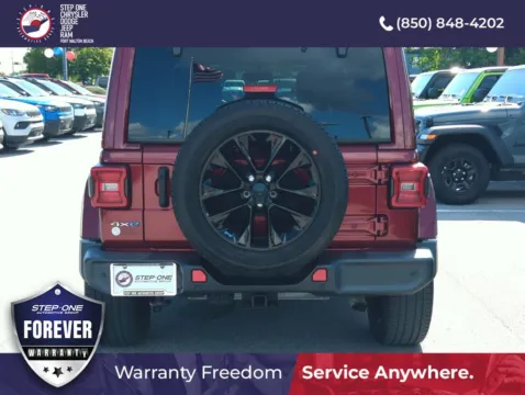More photos of 2021 Jeep Wrangler Unlimited Sahara 4xe at Step One CDJR Fiat Fort Walton Beach, FL