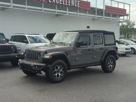 Gray 2021 Jeep Wrangler Unlimited Rubicon for sale in Fort Walton Beach, FL