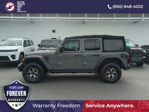 Another view of 2021 Jeep Wrangler Unlimited Rubicon for sale in Fort Walton Beach, FL at Step One CDJR Fiat Fort Walton Beach