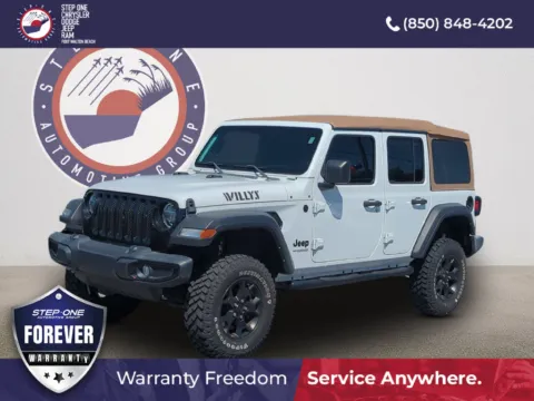 Photos of 2022 Jeep Wrangler Unlimited Willys for sale in Fort Walton Beach, FL at Step One CDJR Fiat Fort Walton Beach