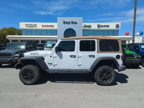 Another view of 2022 Jeep Wrangler Unlimited Willys for sale in Fort Walton Beach, FL at Step One CDJR Fiat Fort Walton Beach