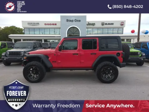 Another view of 2024 Jeep Wrangler Sport for sale in Fort Walton Beach, FL at Step One CDJR Fiat Fort Walton Beach