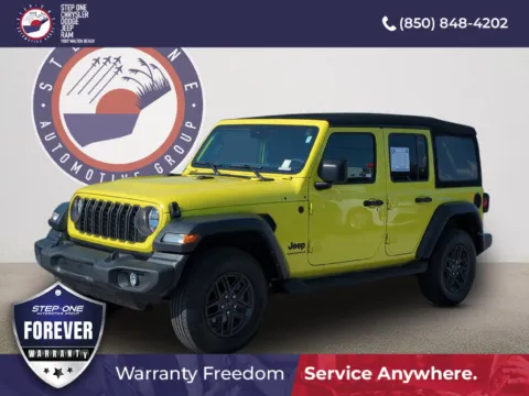 Photos of 2024 Jeep Wrangler Sport S for sale in Fort Walton Beach, FL at Step One CDJR Fiat Fort Walton Beach