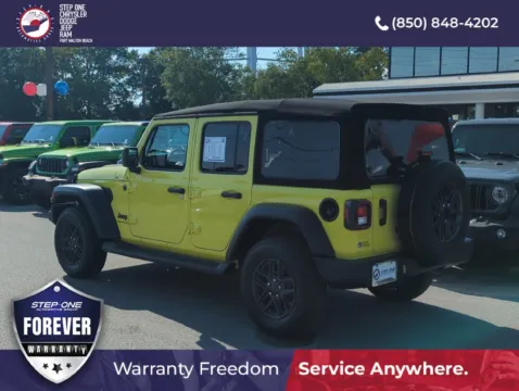 More photos of 2024 Jeep Wrangler Sport S at Step One CDJR Fiat Fort Walton Beach, FL