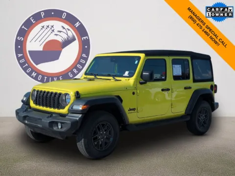 Yellow 2024 Jeep Wrangler Sport S for sale in Fort Walton Beach, FL