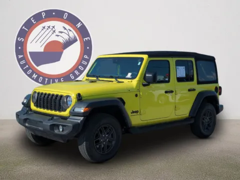Yellow 2024 Jeep Wrangler Sport S for sale in Fort Walton Beach, FL