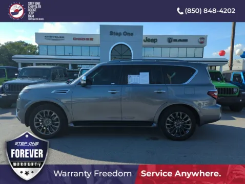 Another view of 2023 Nissan Armada Platinum for sale in Fort Walton Beach, FL at Step One CDJR Fiat Fort Walton Beach