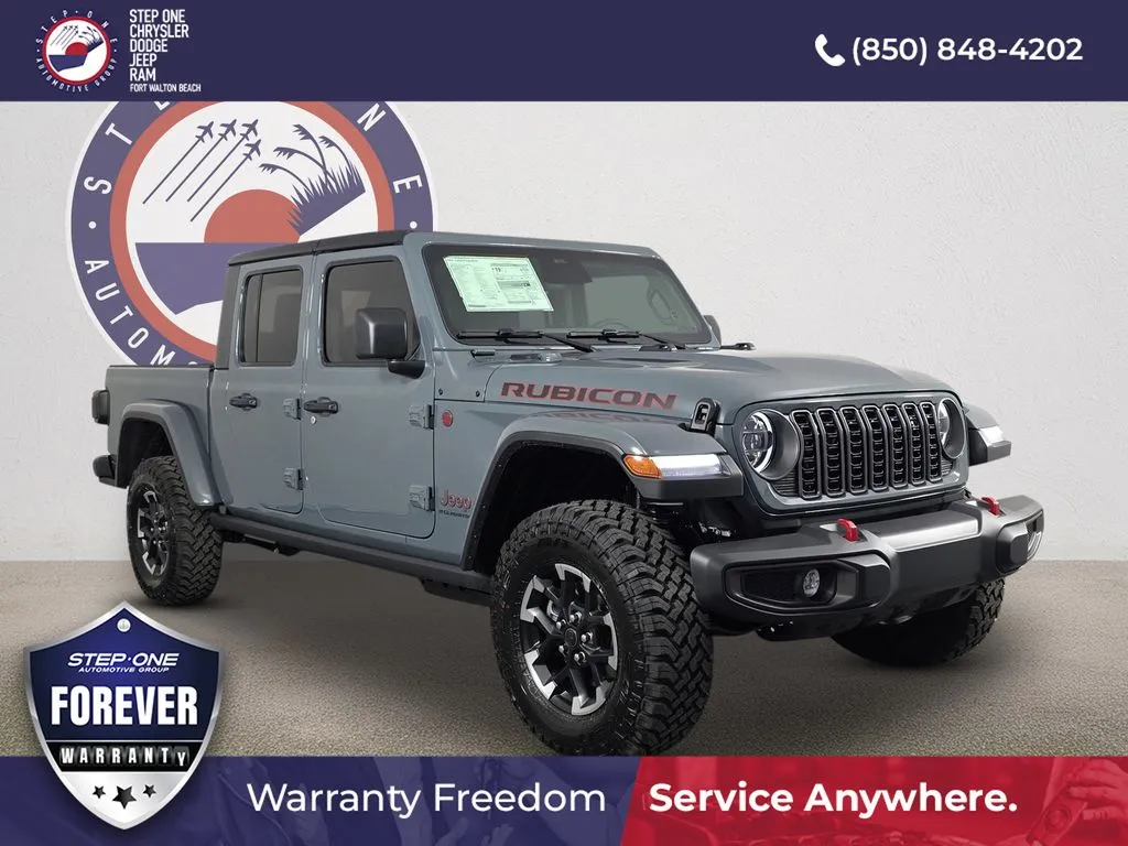 Gray 2026 Jeep Gladiator Rubicon for sale in Fort Walton Beach, FL