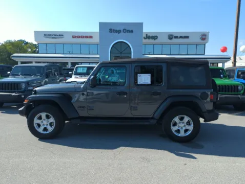 Another view of 2021 Jeep Wrangler Unlimited Sport S for sale in Fort Walton Beach, FL at Step One CDJR Fiat Fort Walton Beach