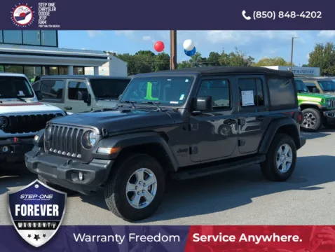 Photos of 2021 Jeep Wrangler Unlimited Sport S for sale in Fort Walton Beach, FL at Step One CDJR Fiat Fort Walton Beach