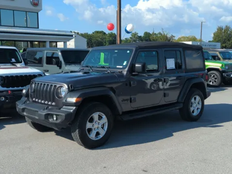 Gray 2021 Jeep Wrangler Unlimited Sport S for sale in Fort Walton Beach, FL