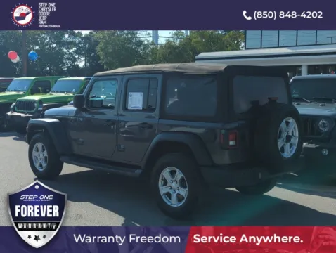 More photos of 2021 Jeep Wrangler Unlimited Sport S at Step One CDJR Fiat Fort Walton Beach, FL