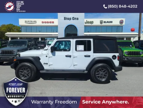 Another view of 2024 Jeep Wrangler Sport S for sale in Fort Walton Beach, FL at Step One CDJR Fiat Fort Walton Beach
