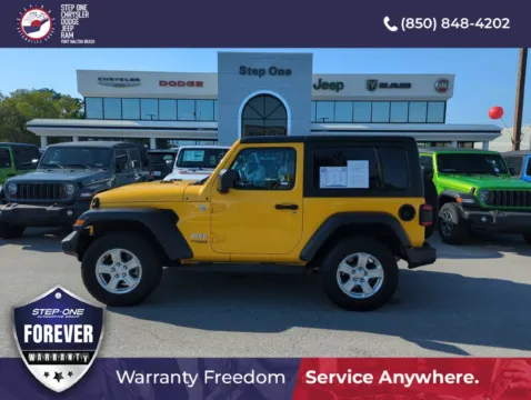 Another view of 2019 Jeep Wrangler Sport S for sale in Fort Walton Beach, FL at Step One CDJR Fiat Fort Walton Beach