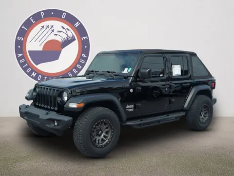 Black 2019 Jeep Wrangler Unlimited Sport S for sale in Fort Walton Beach, FL