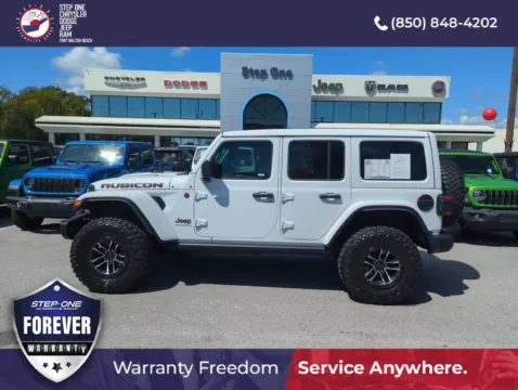 Another view of 2025 Jeep Wrangler Rubicon X for sale in Fort Walton Beach, FL at Step One CDJR Fiat Fort Walton Beach